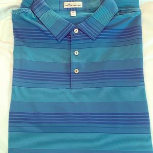 Peter Millar Gold Polo, XXL, Never Worn